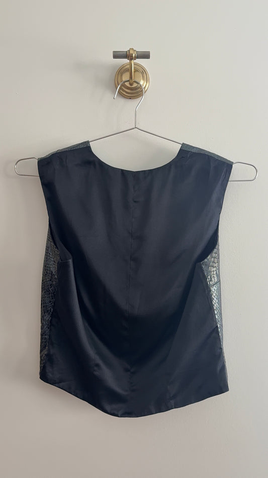 Vintage Snakeskin Top