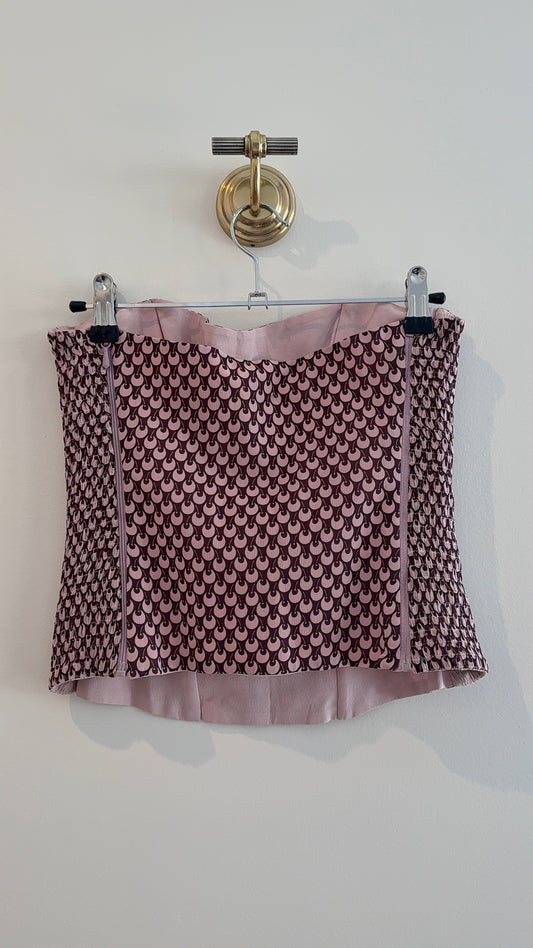 La Perla Cherry Corset Top