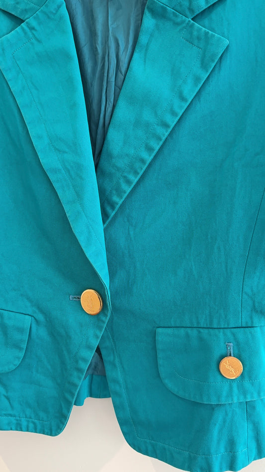Yves Saint Laurent Short Sleeved Blazer