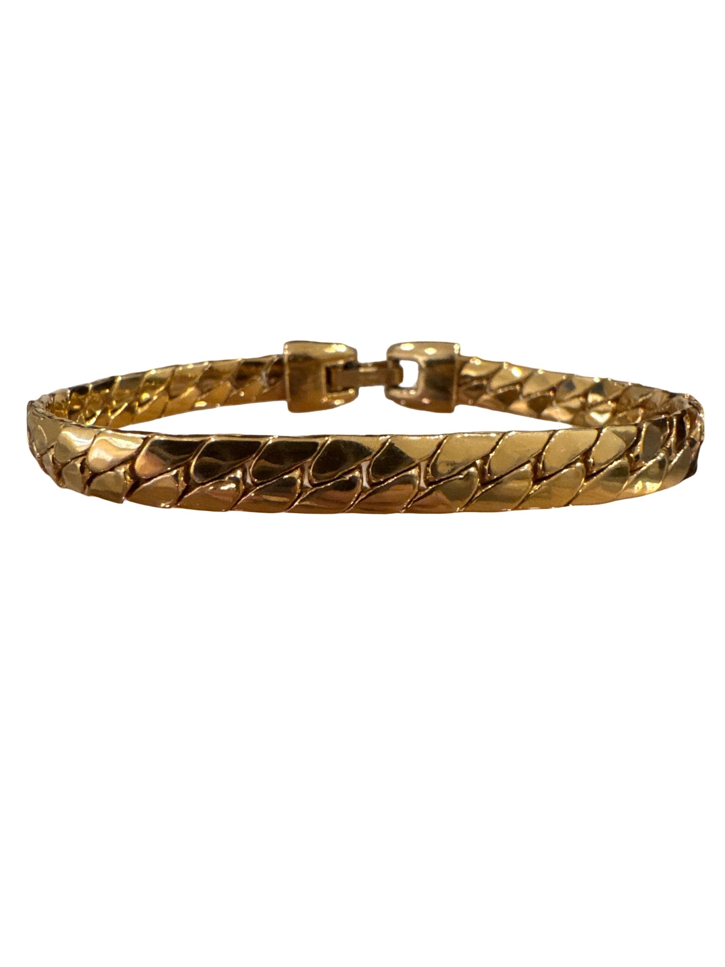Napier Vintage Flat Chain Link Bracelet