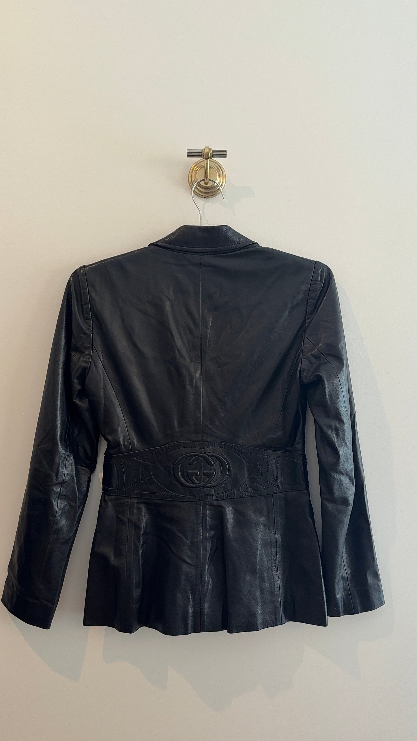 Gucci Leather Blazer