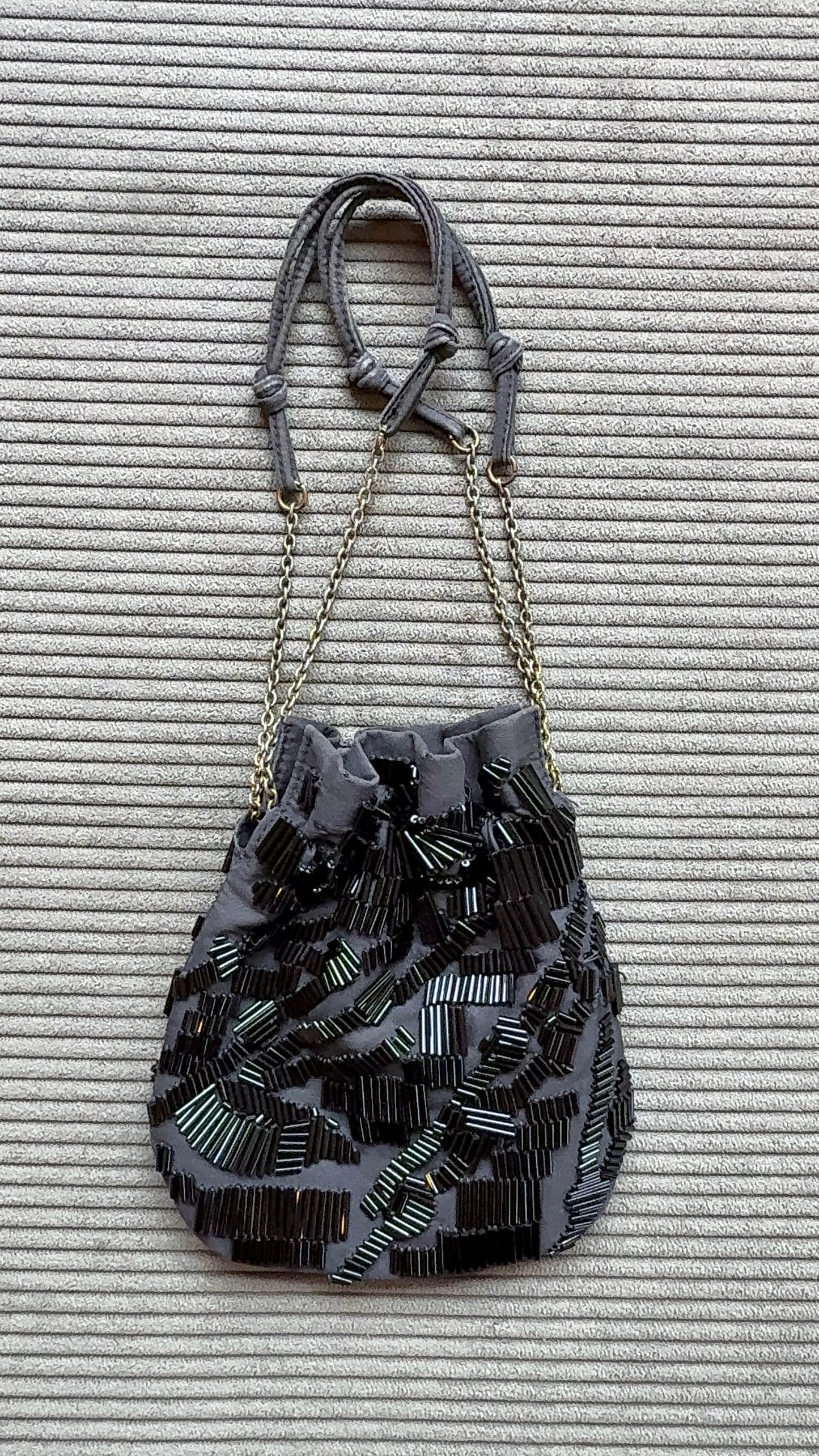 Prada Mini Embellished Bucket Bag