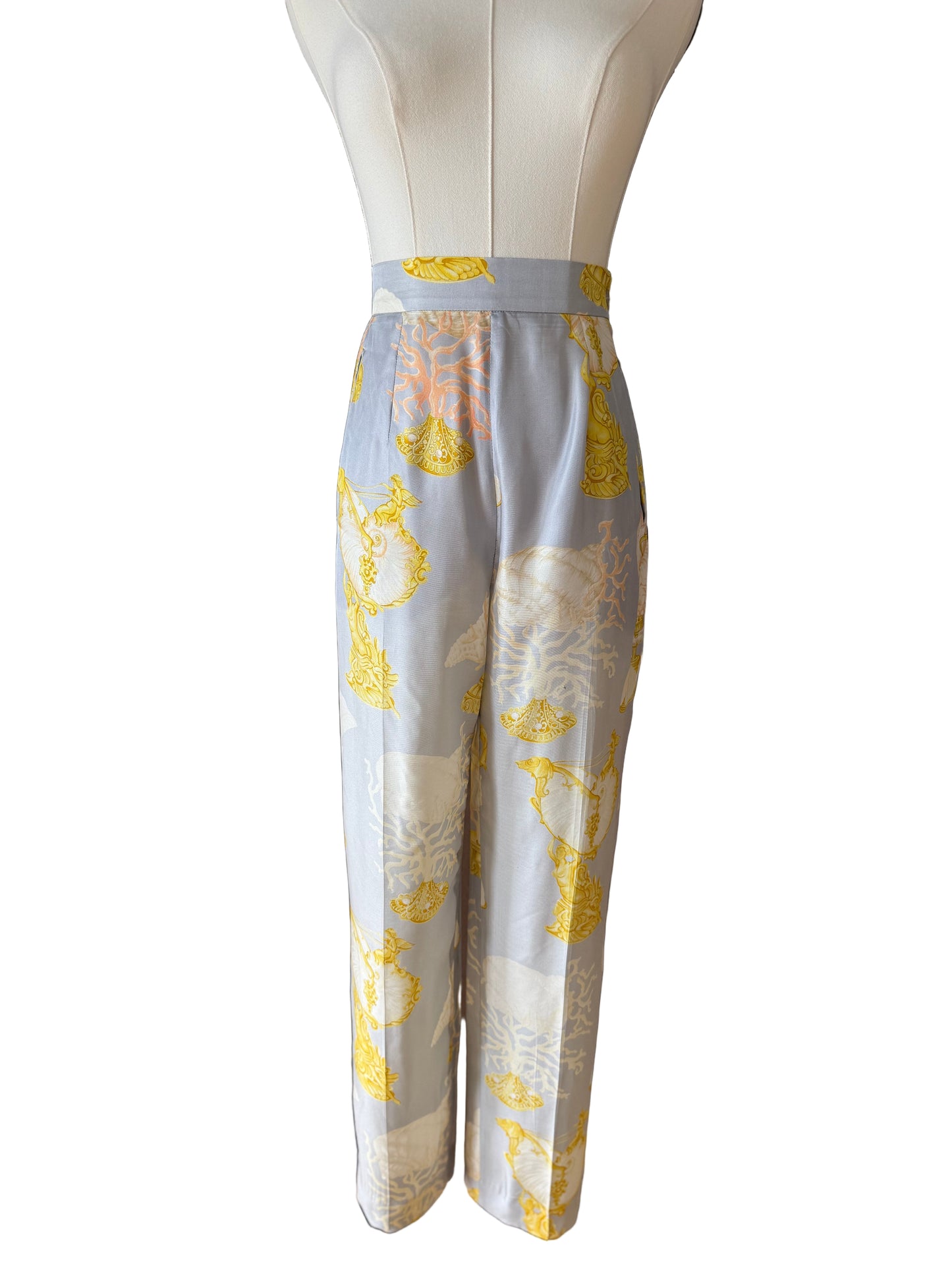 Celine Silk Vest/Pants Set