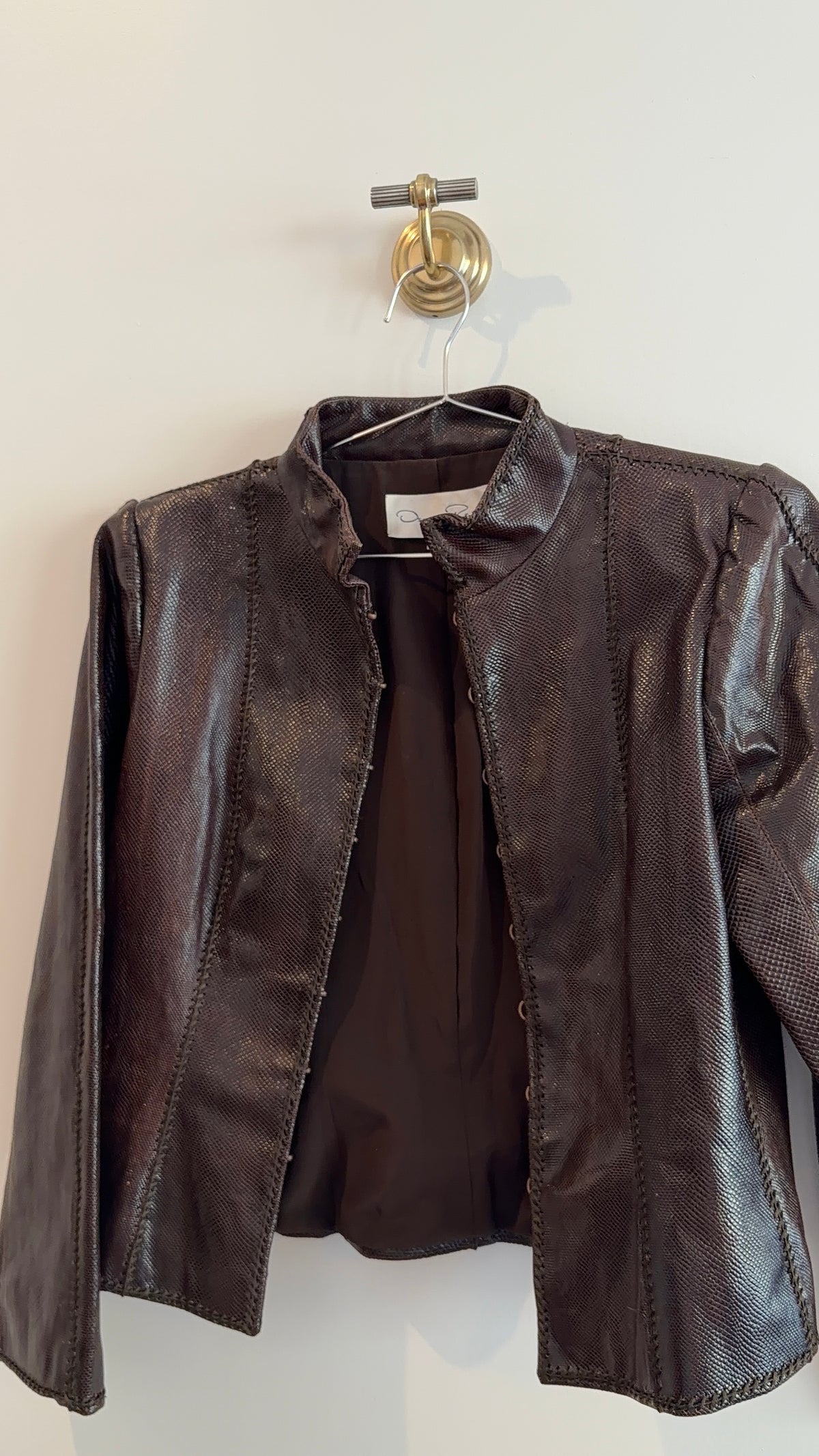 Oscar de la Renta Lizard Jacket