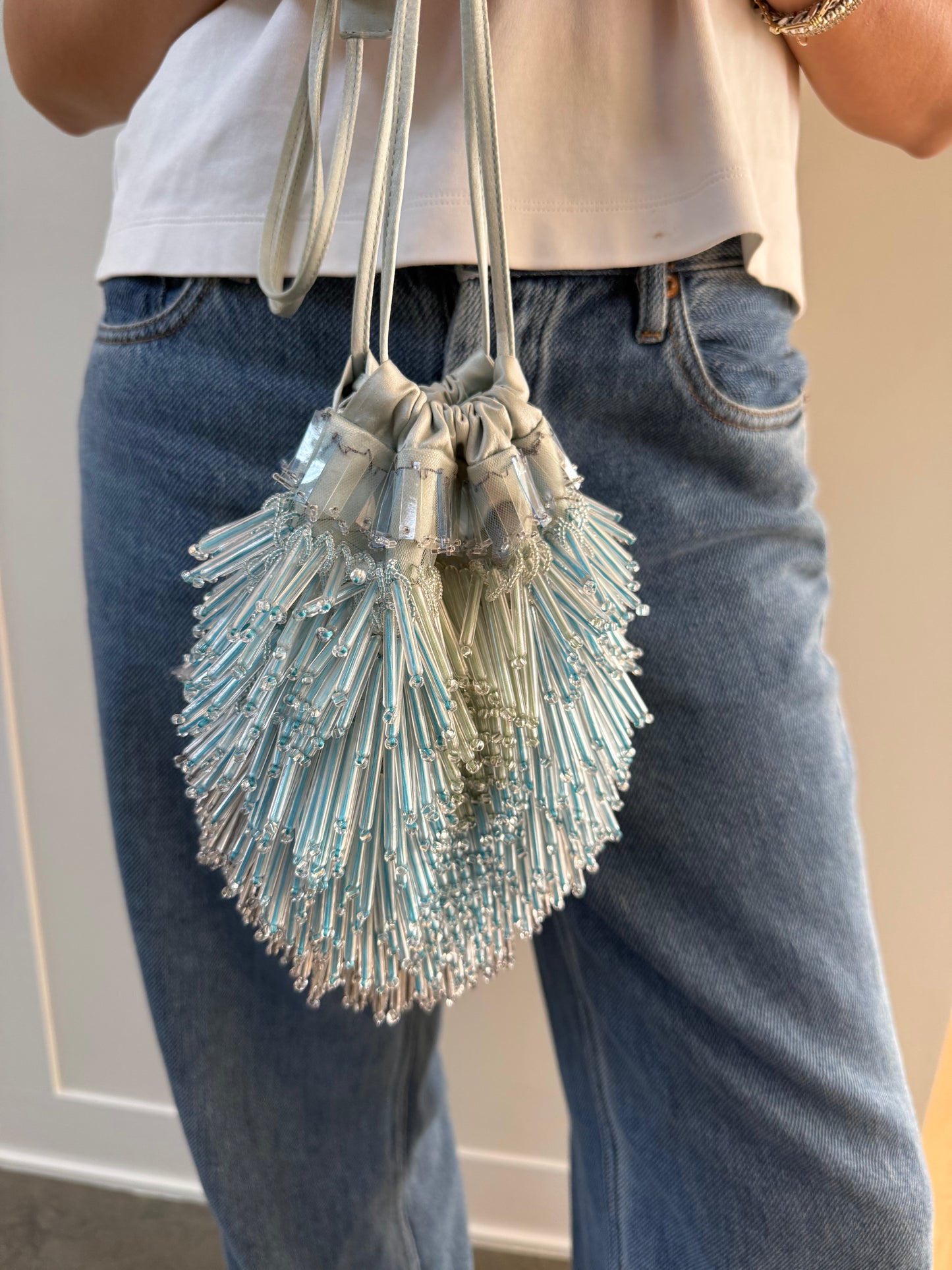 Alberta Ferretti Beaded Bag