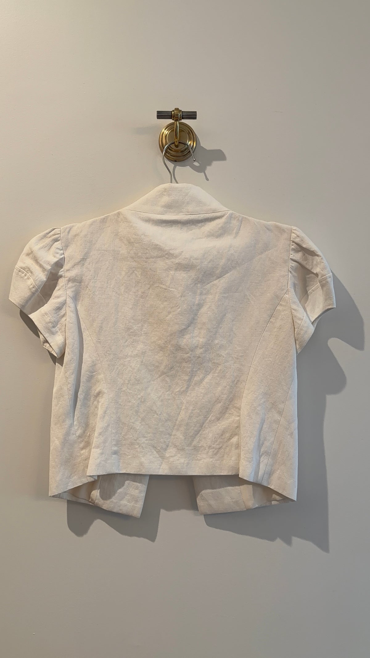 Fendi White Linen Blazer