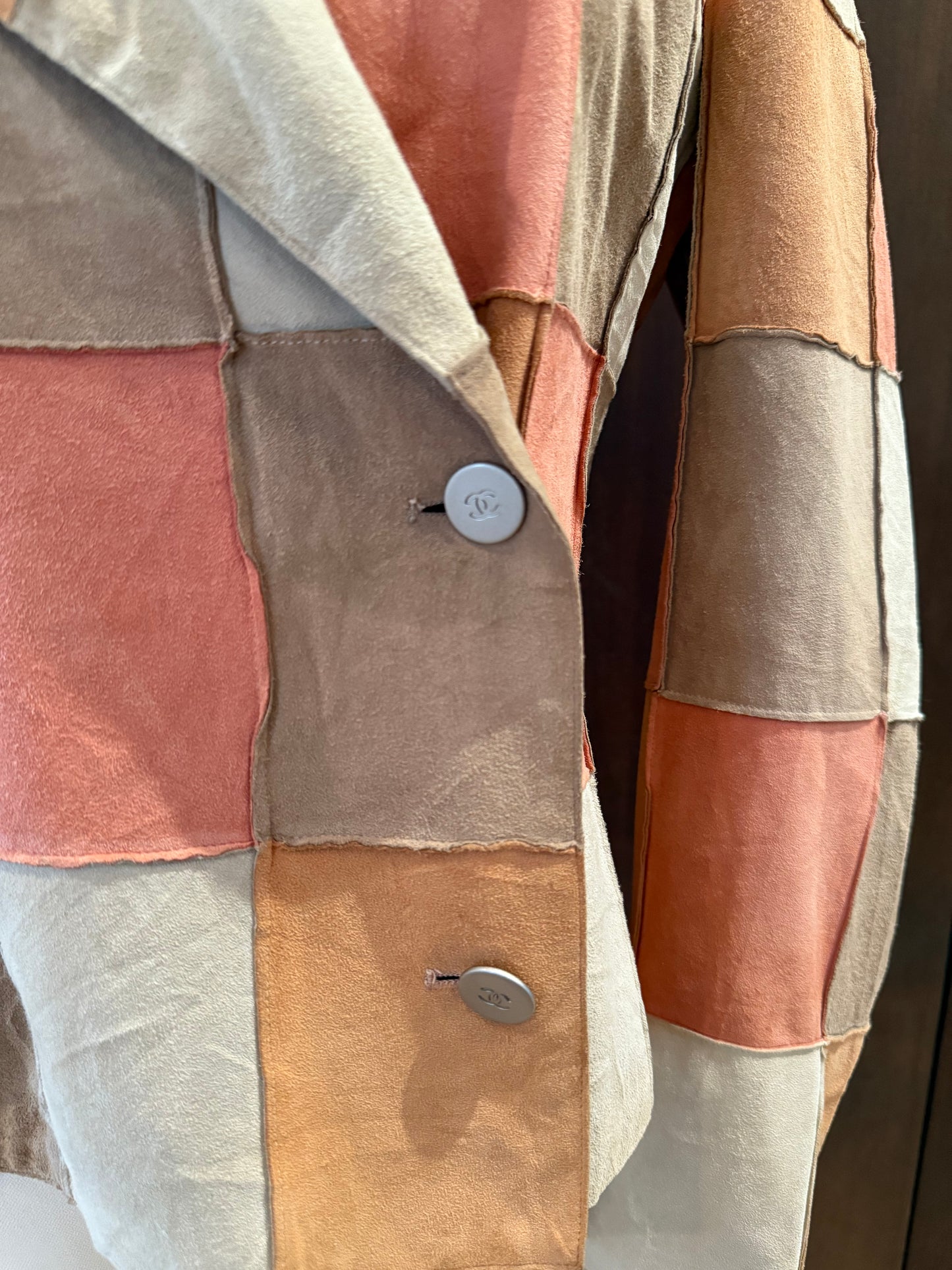 Chanel Suede Patchwork Jacket