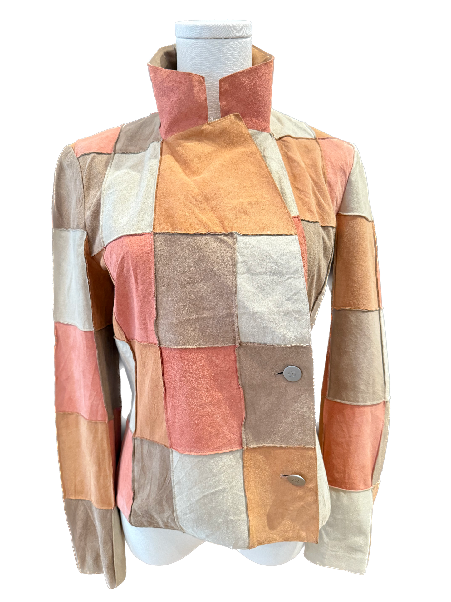 Chanel Suede Patchwork Jacket