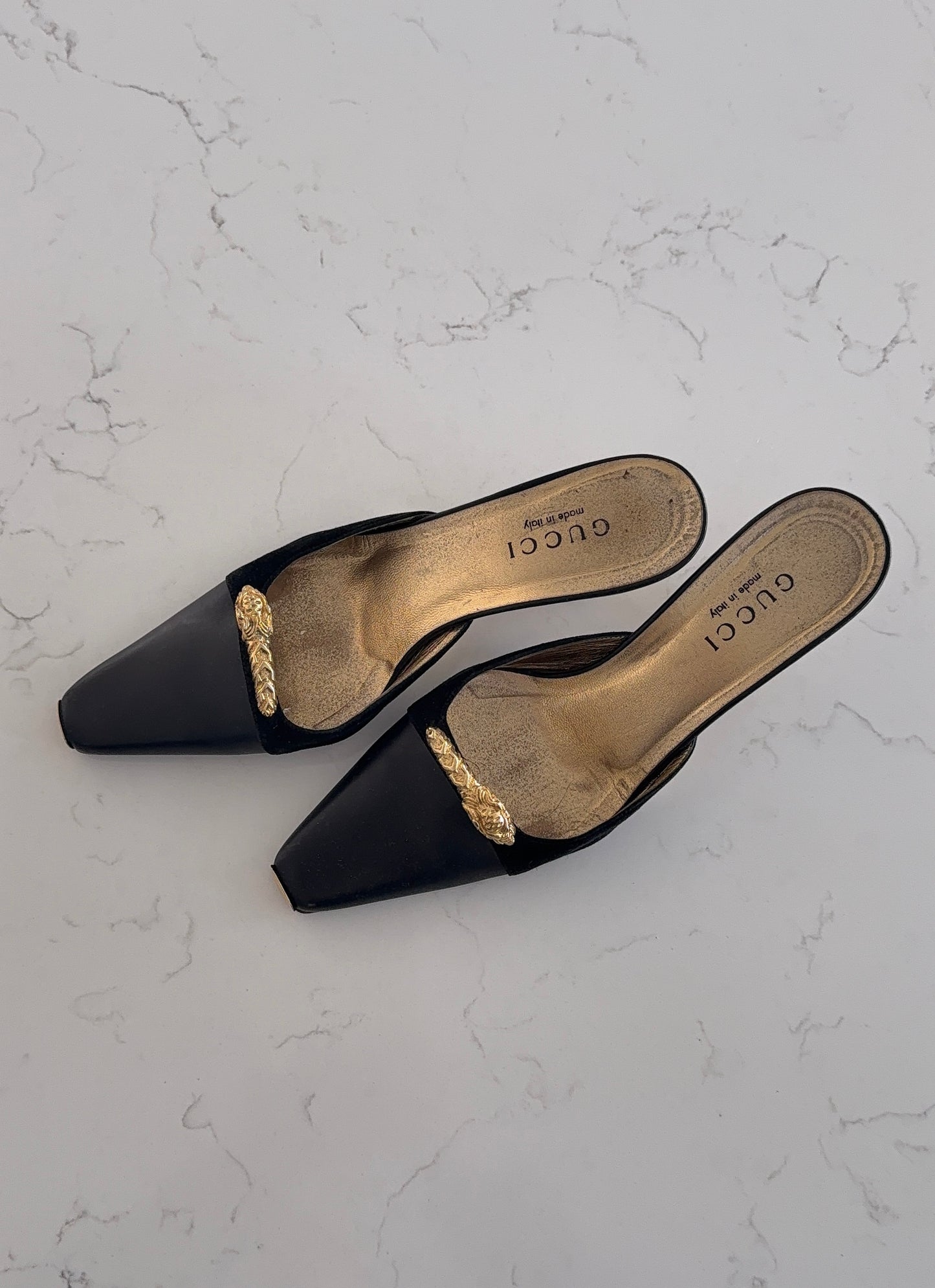 Gucci Leather Mules/Heels