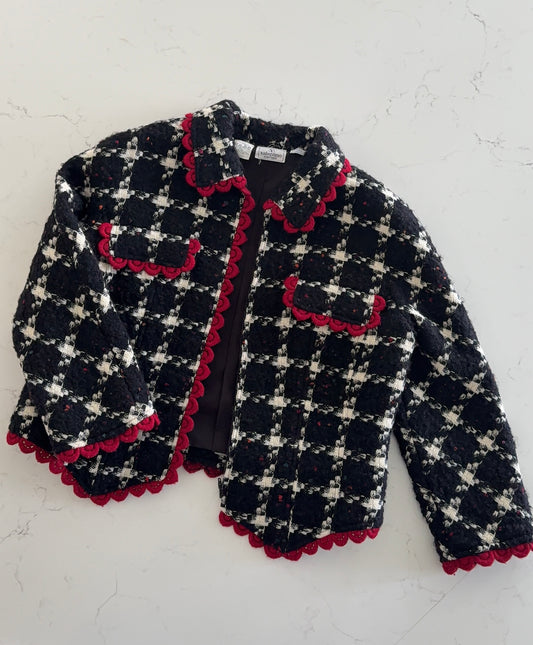 Valentino Checkered Jacket