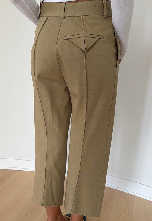 Bottega Veneta Curved Trousers