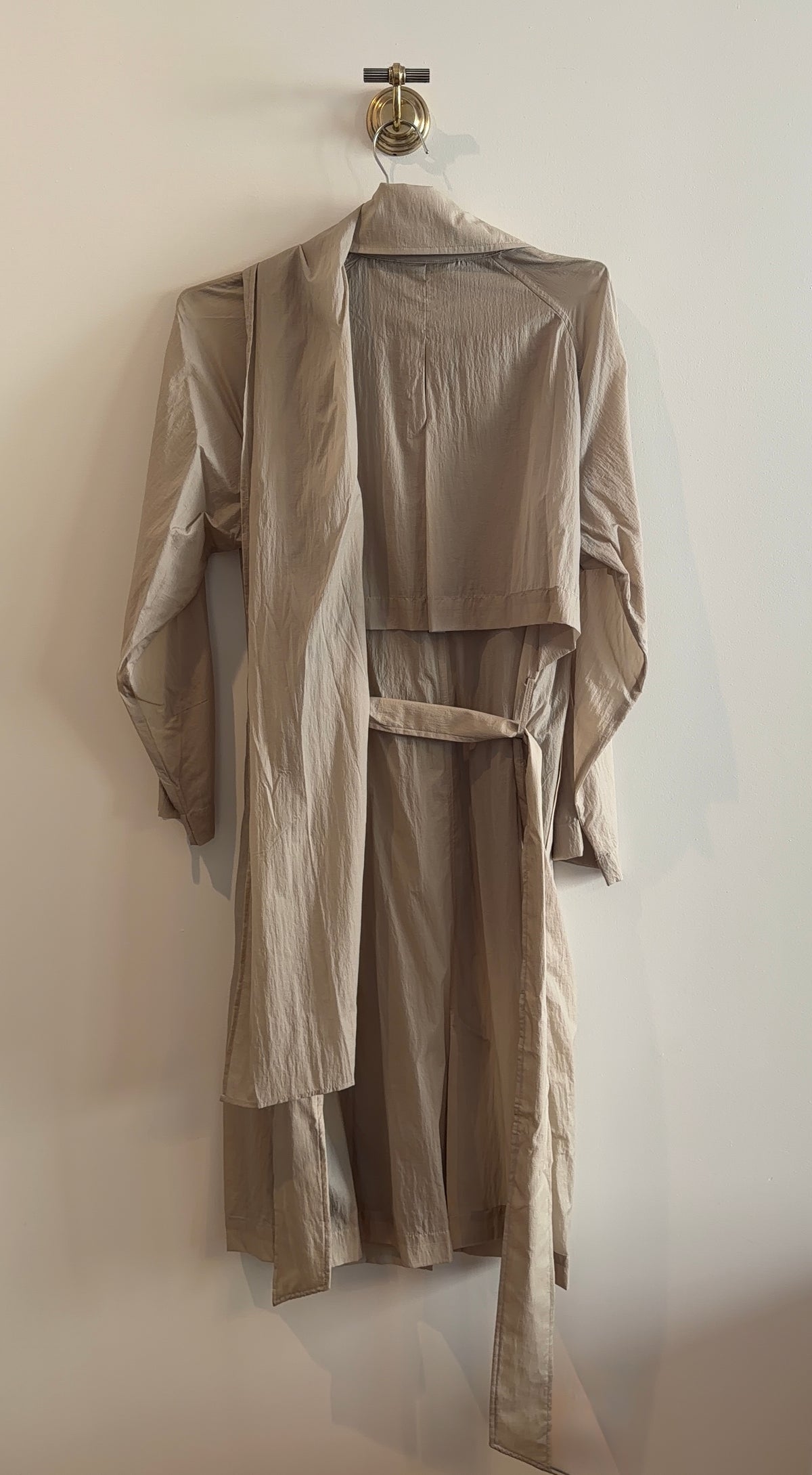 Donna Karan Sheer Trench Coat
