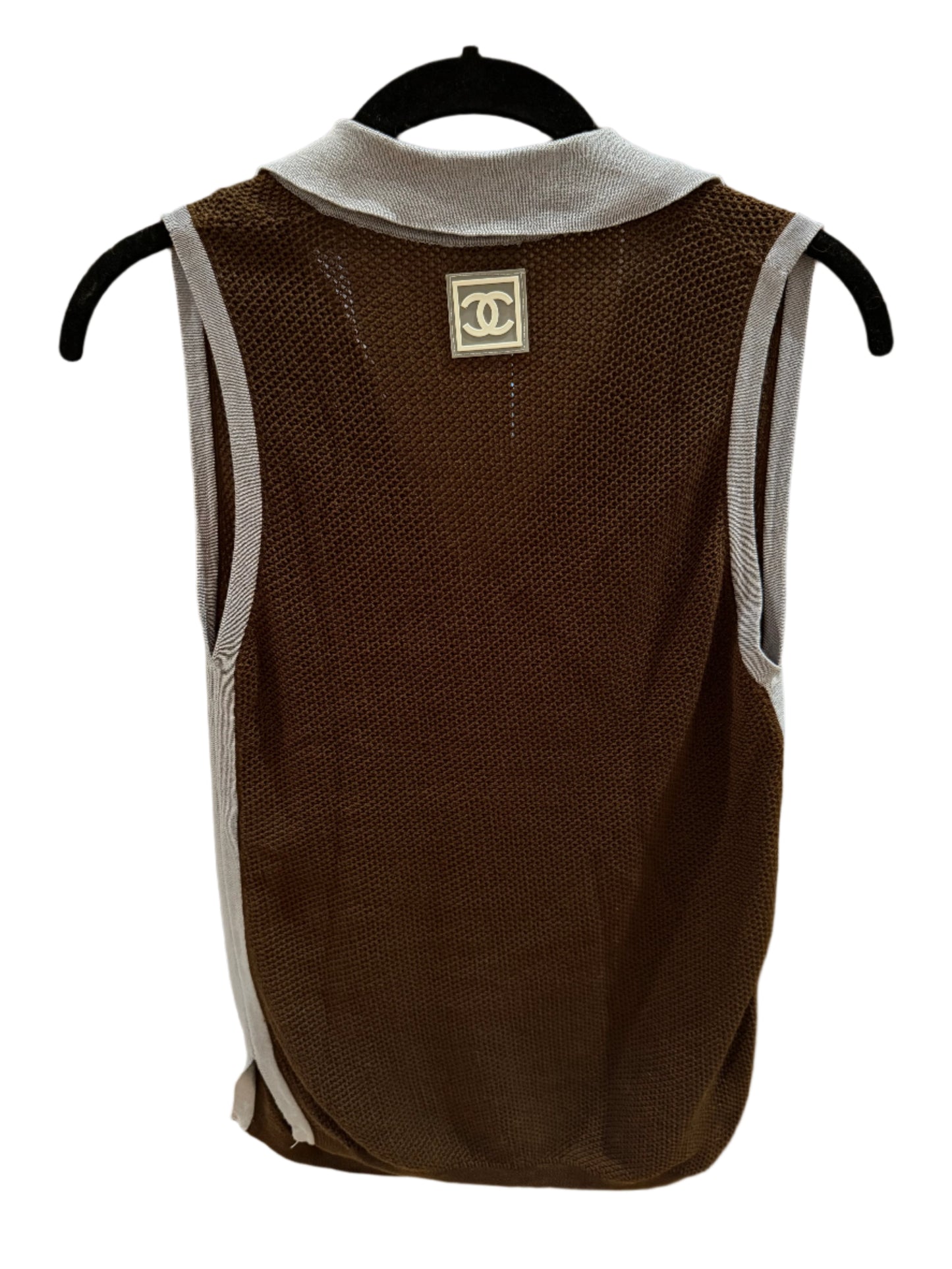 Chanel Open Knit Tank