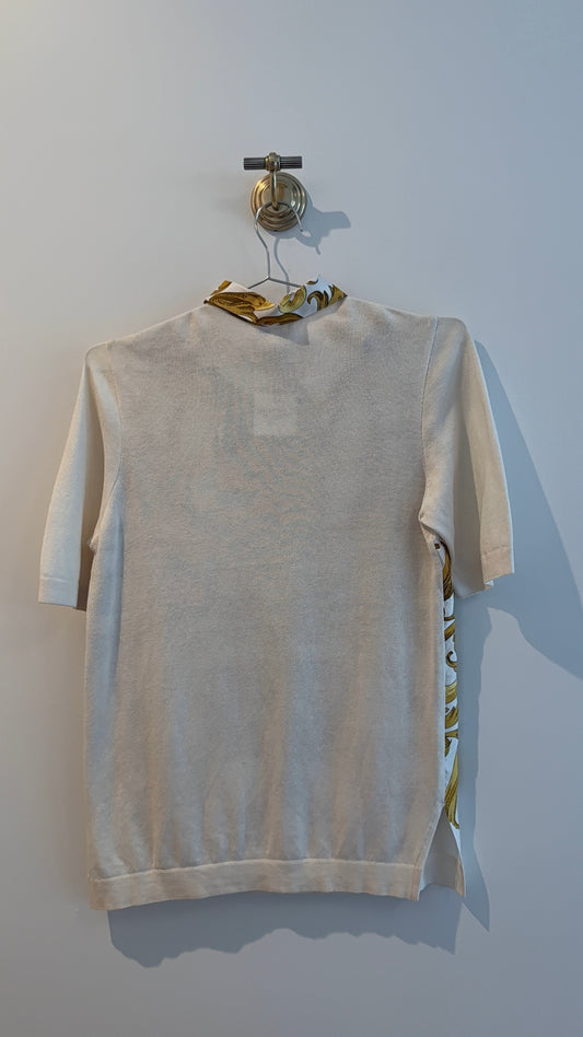 Hermes Silk and Cashmere Polo