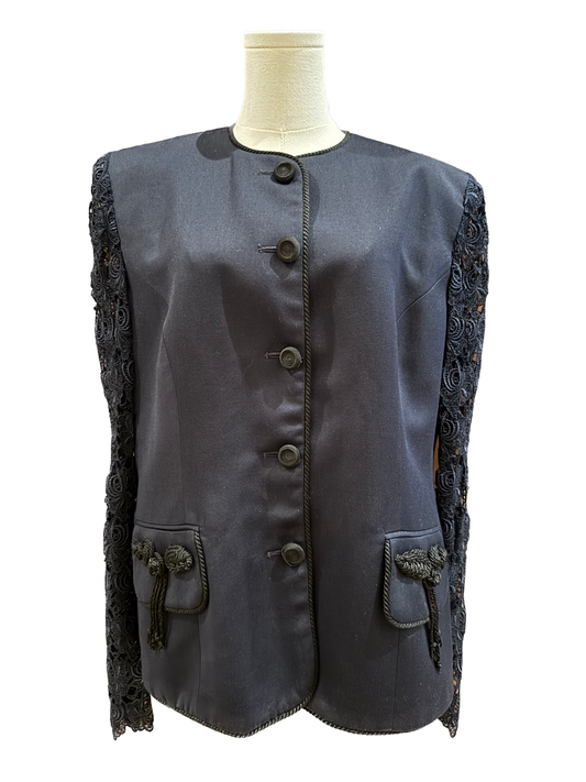 Christian Dior Lace Sleeve Jacket
