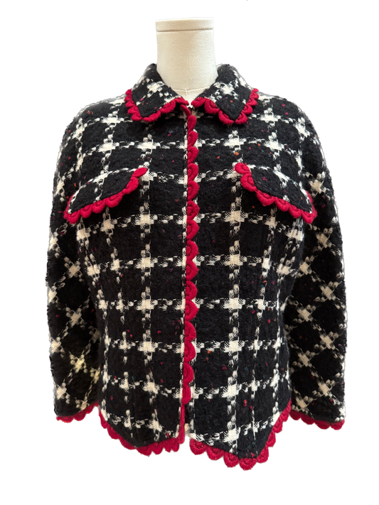 Valentino Checkered Jacket