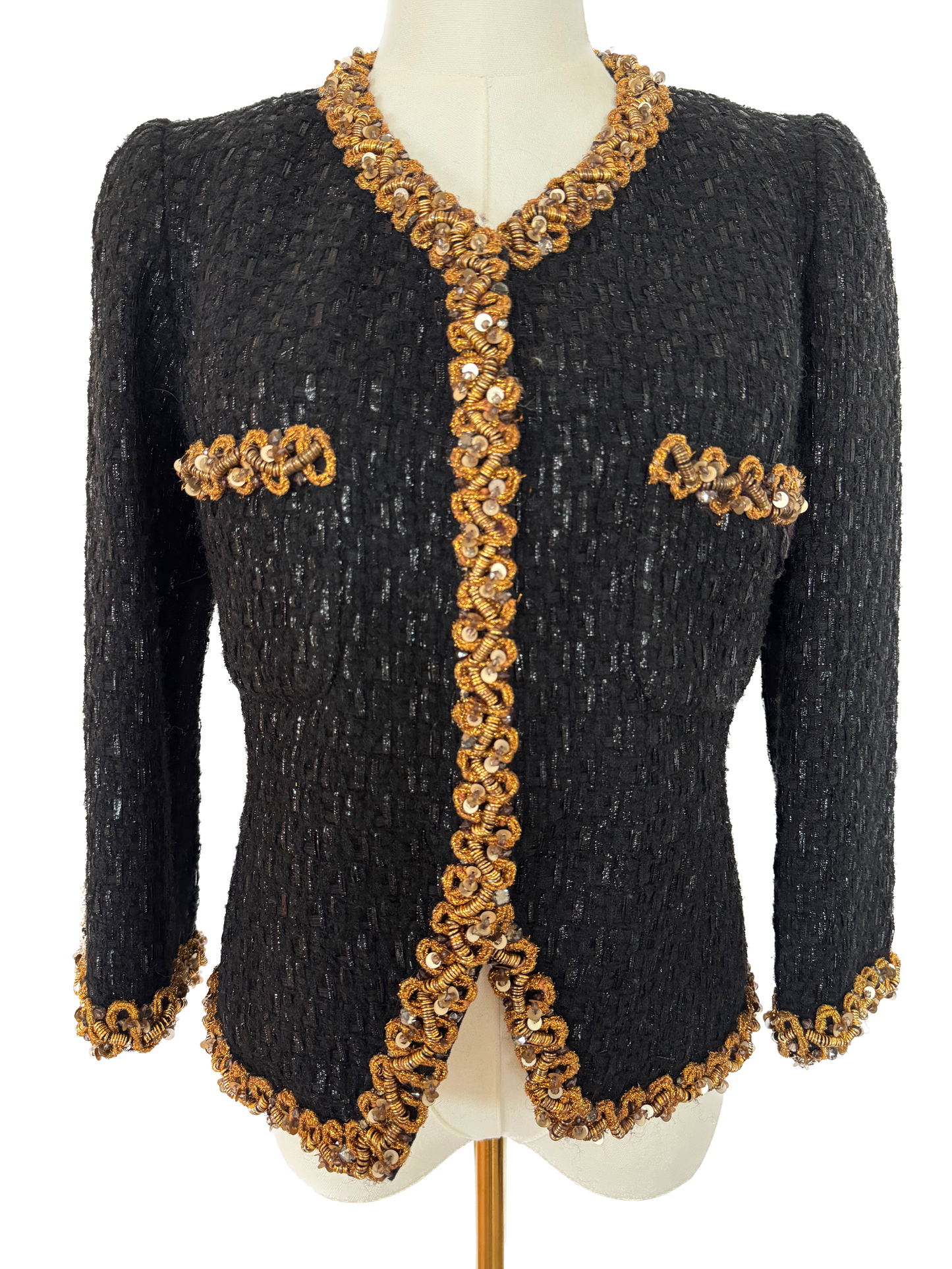 Blumarine Jacket with Beaded Trim