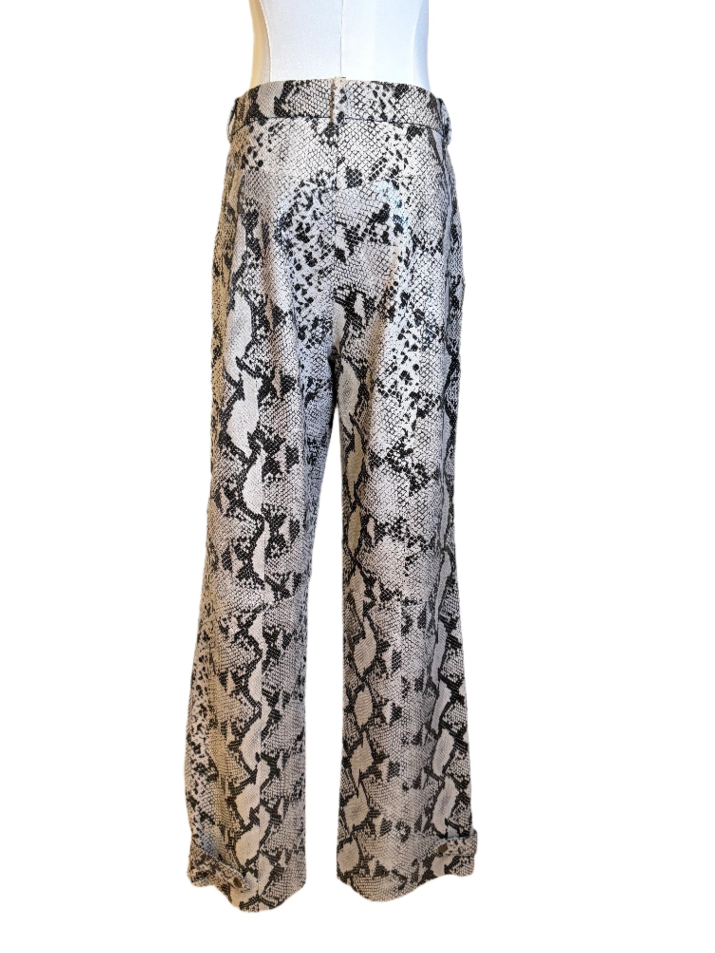 Leather Reptile Trousers