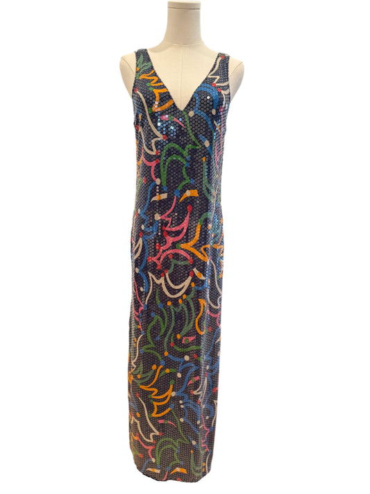 Missoni Sequin Geometric Print Dress