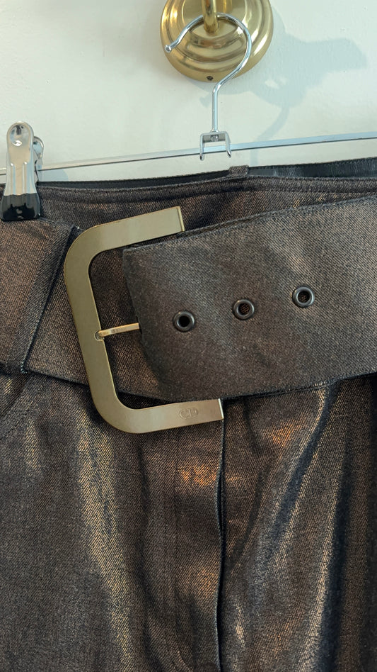 Christian Dior Bronze Pants