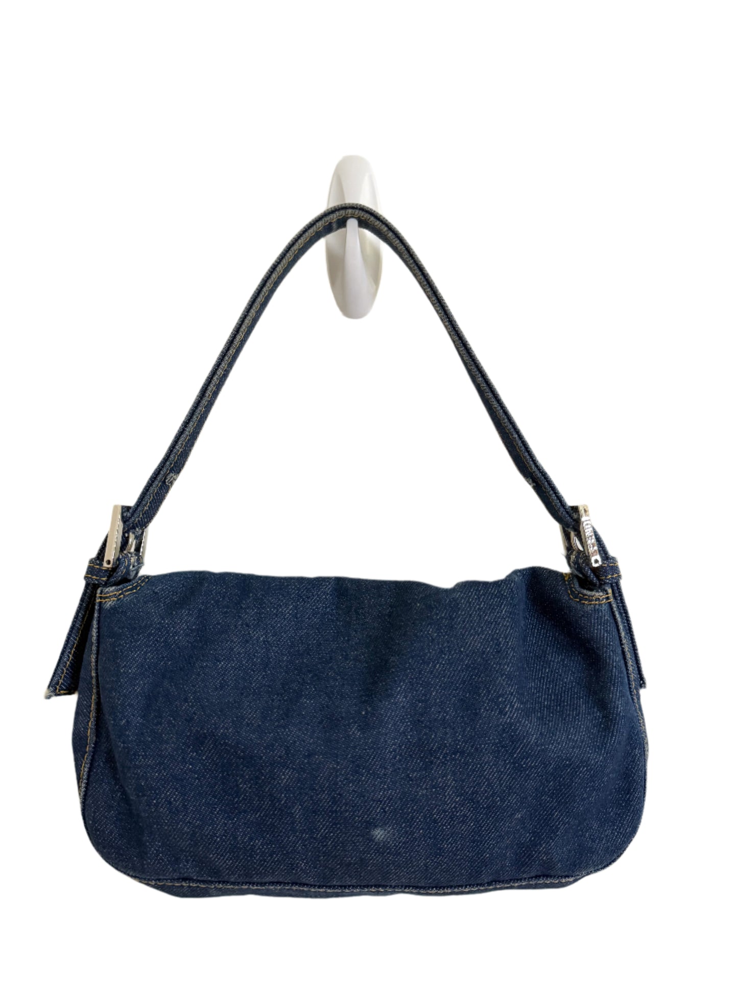 Fendi Denim Baguette Bag