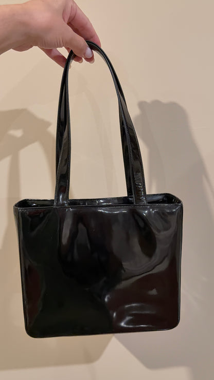Chanel Patent Tote Bag