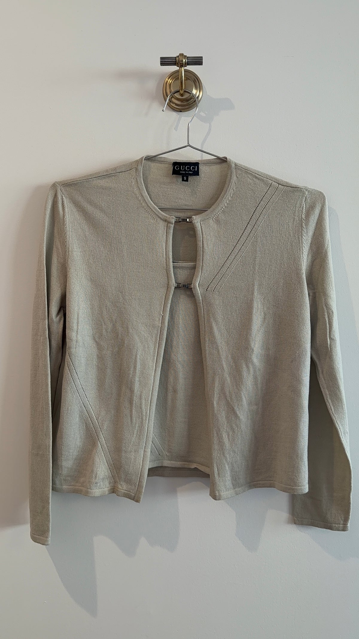 Gucci Tank and Cardigan Set