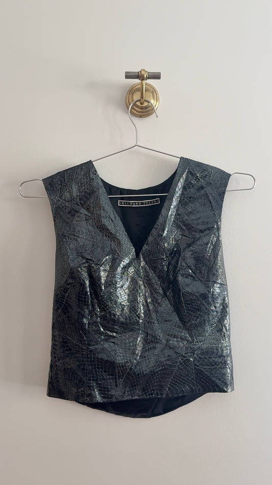 Vintage Snakeskin Top