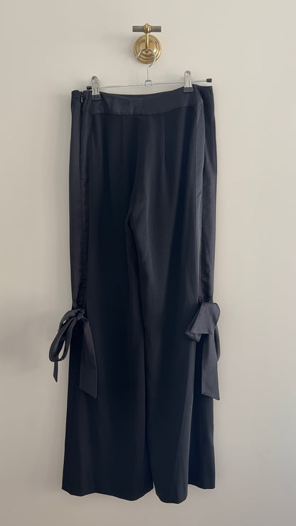 Valentino Tuxedo Tie Pants