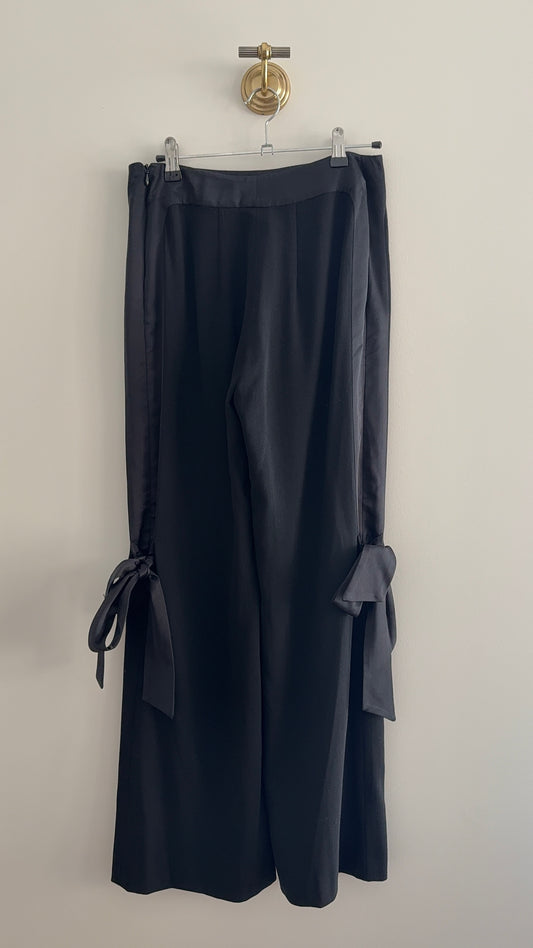 Valentino Tuxedo Tie Pants