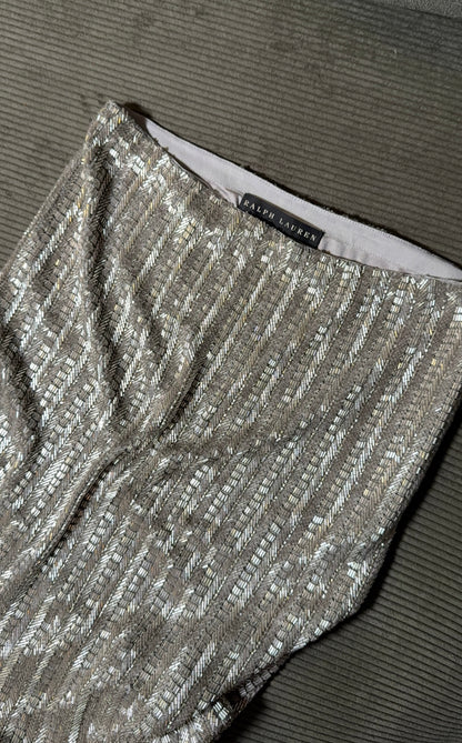 Ralph Lauren Beaded Midi Skirt