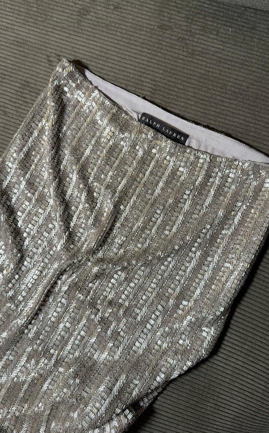 Ralph Lauren Beaded Midi Skirt