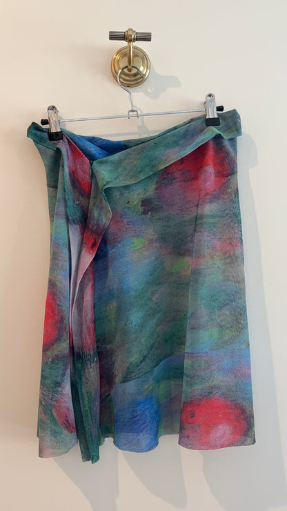 Issey Miyake Watercolor Skirt