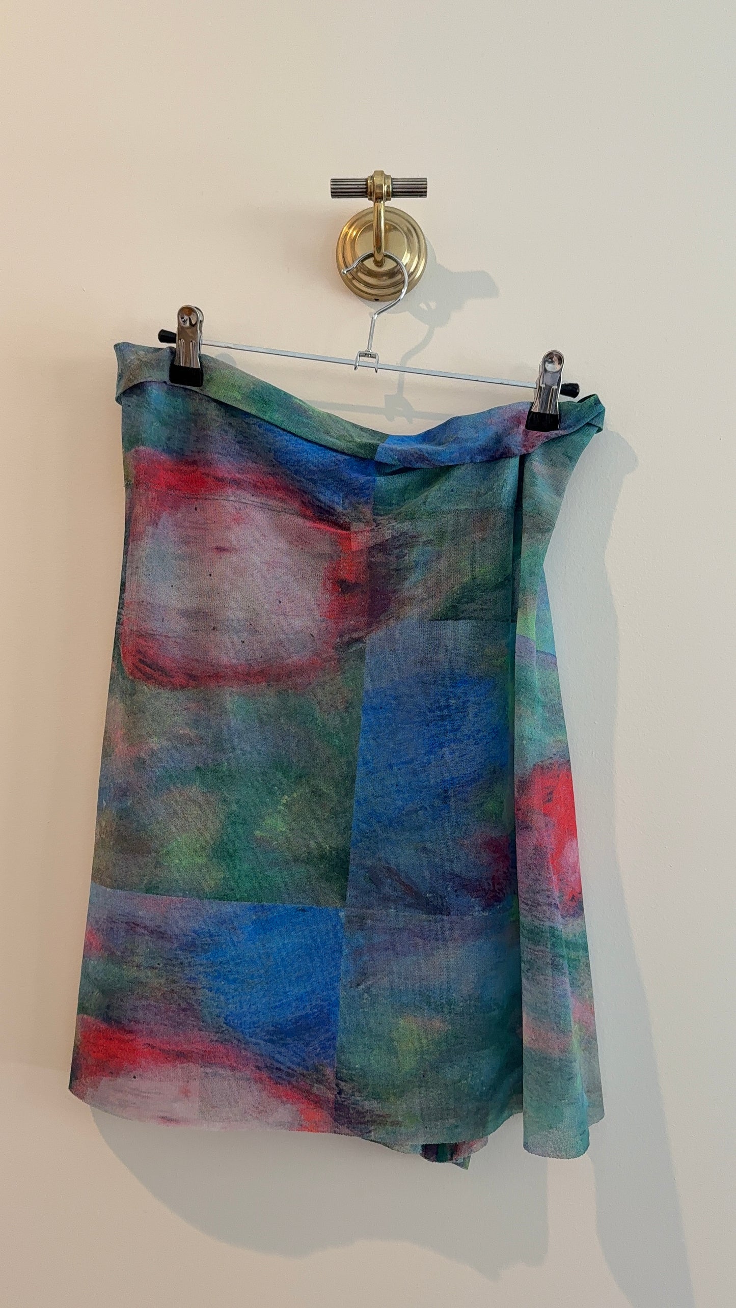 Issey Miyake Watercolor Skirt