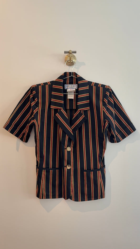 Yves Saint Laurent Short Sleeved Blazer