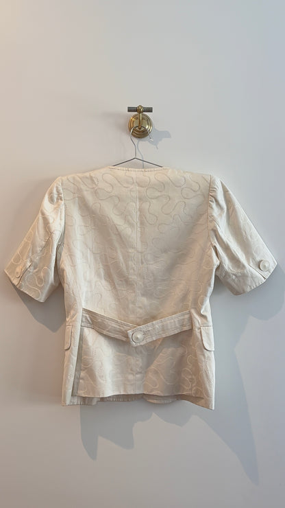 Yves Saint Laurent Short Sleeved Jacket