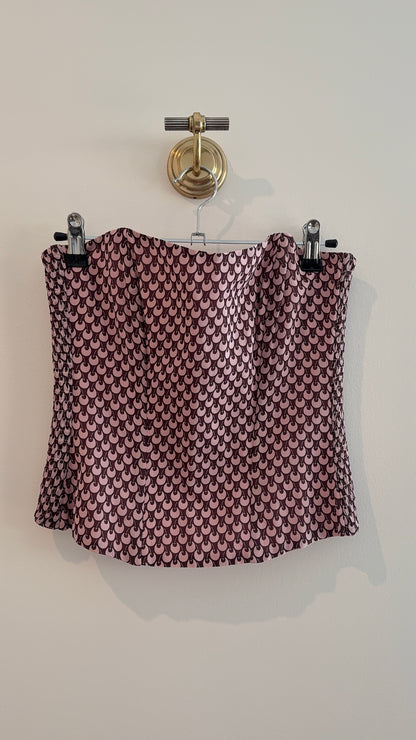 La Perla Cherry Corset Top