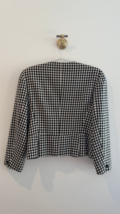 Christian Dior Checkered Jacket