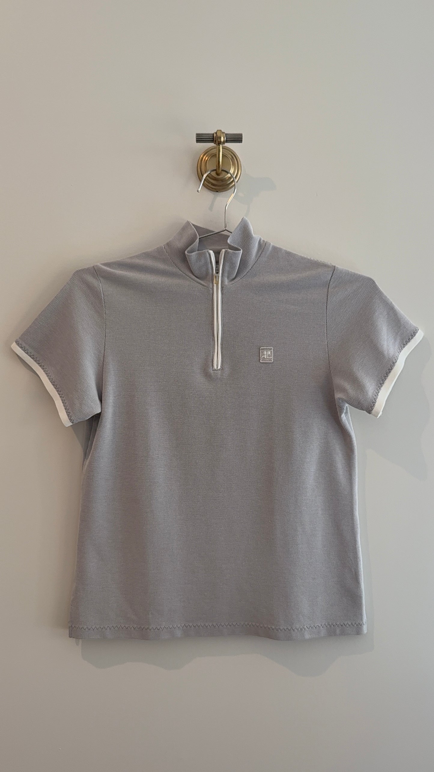 Courreges Quarter Zip Polo
