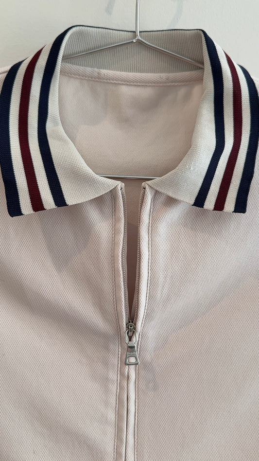 Prada Quarter Zip Polo
