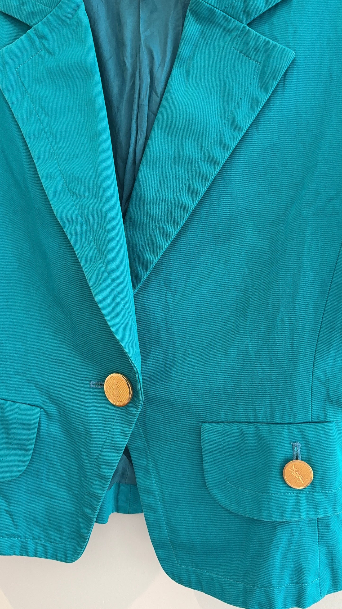 Yves Saint Laurent Short Sleeved Blazer
