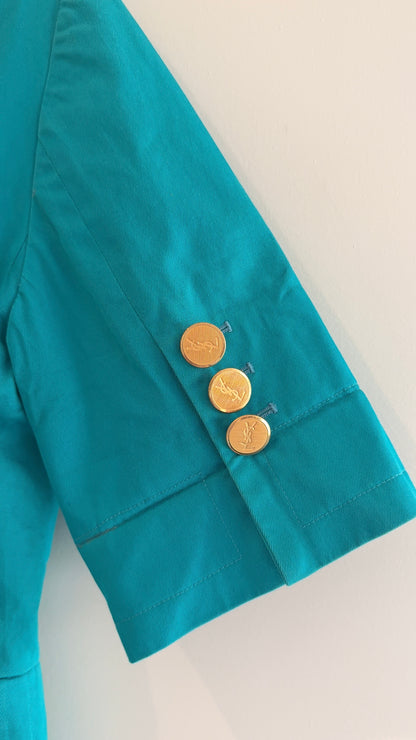 Yves Saint Laurent Short Sleeved Blazer