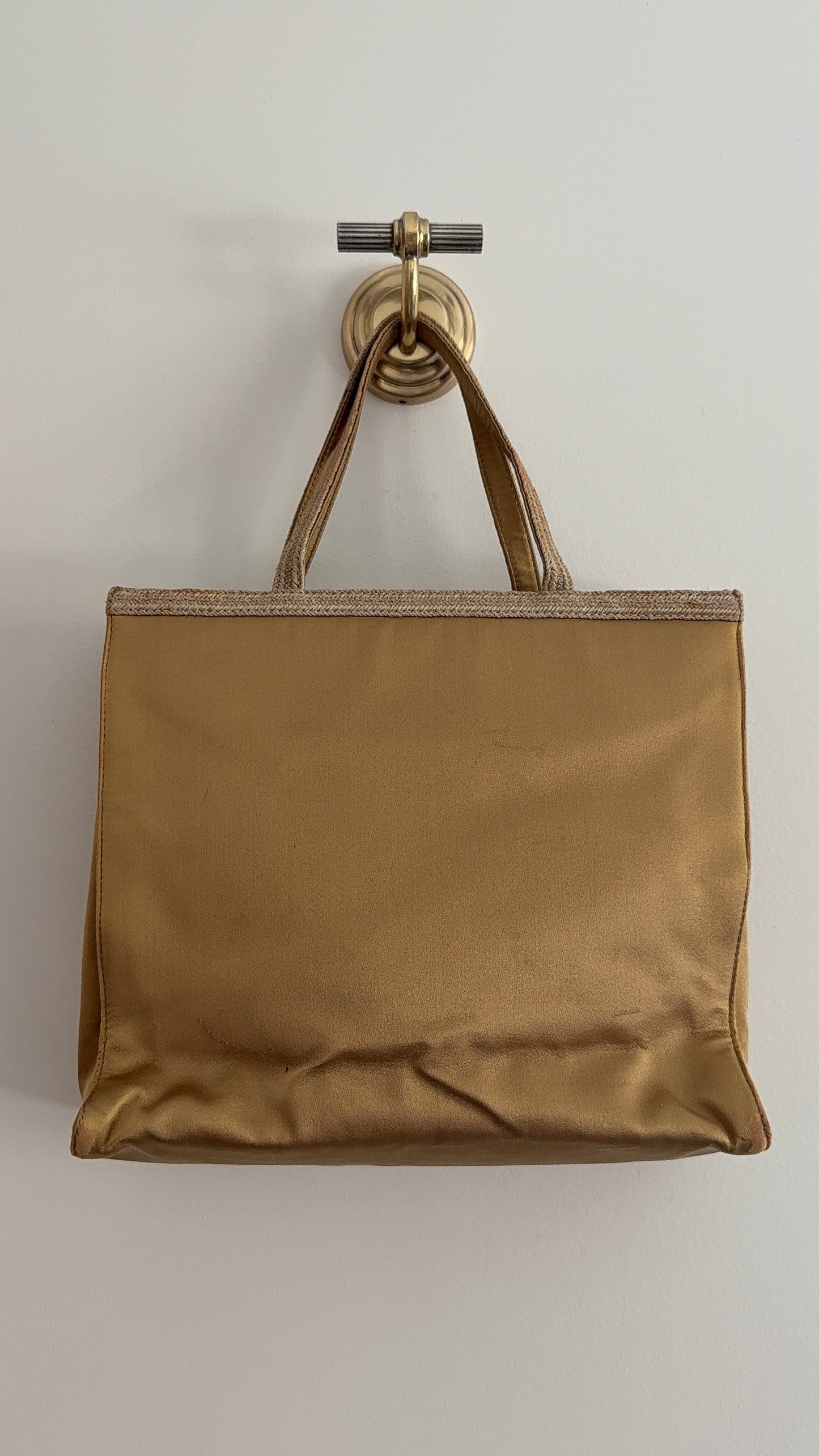 Prada Gold Tote Bag