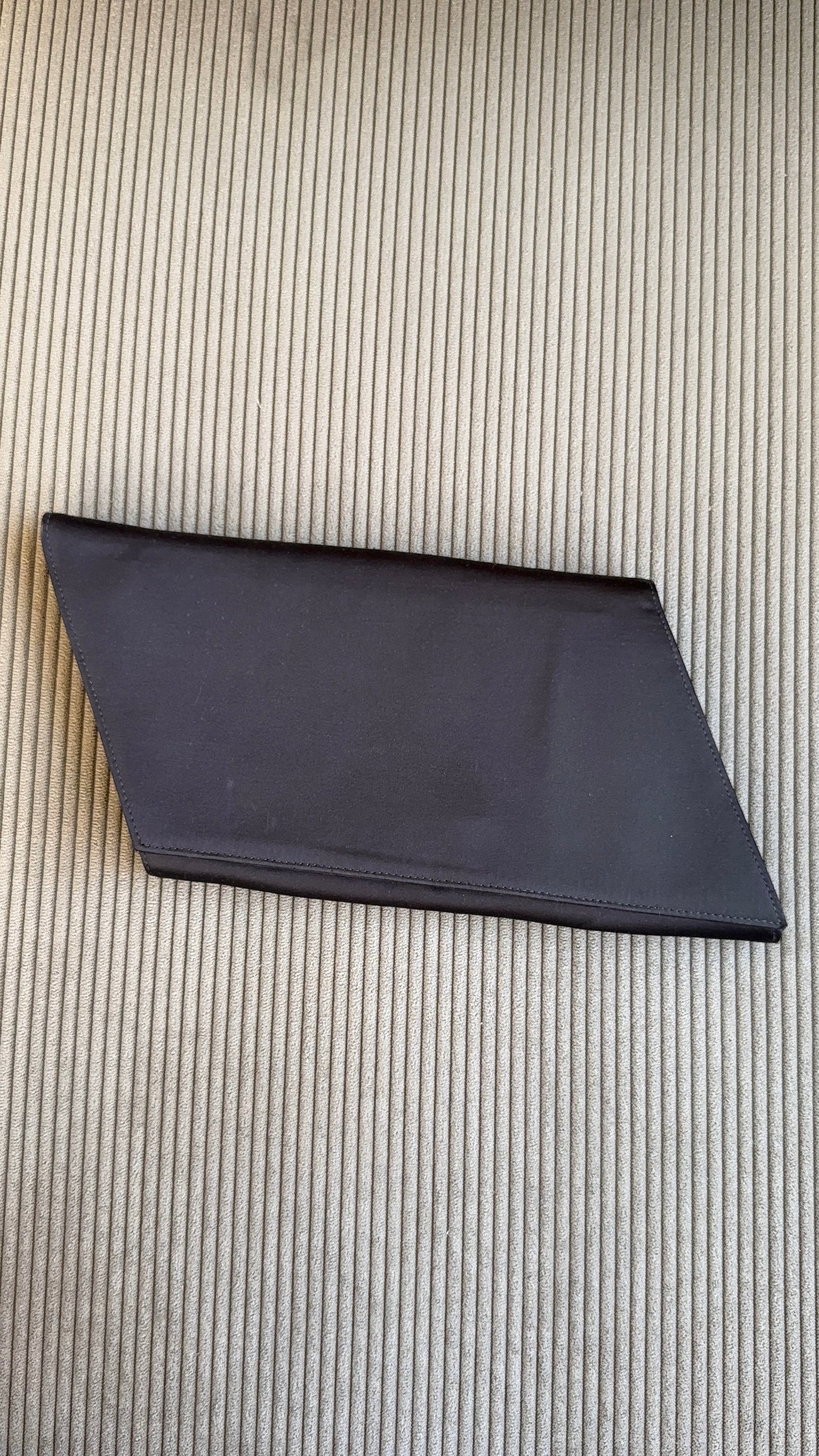 Vintage Black Asymmetric Clutch