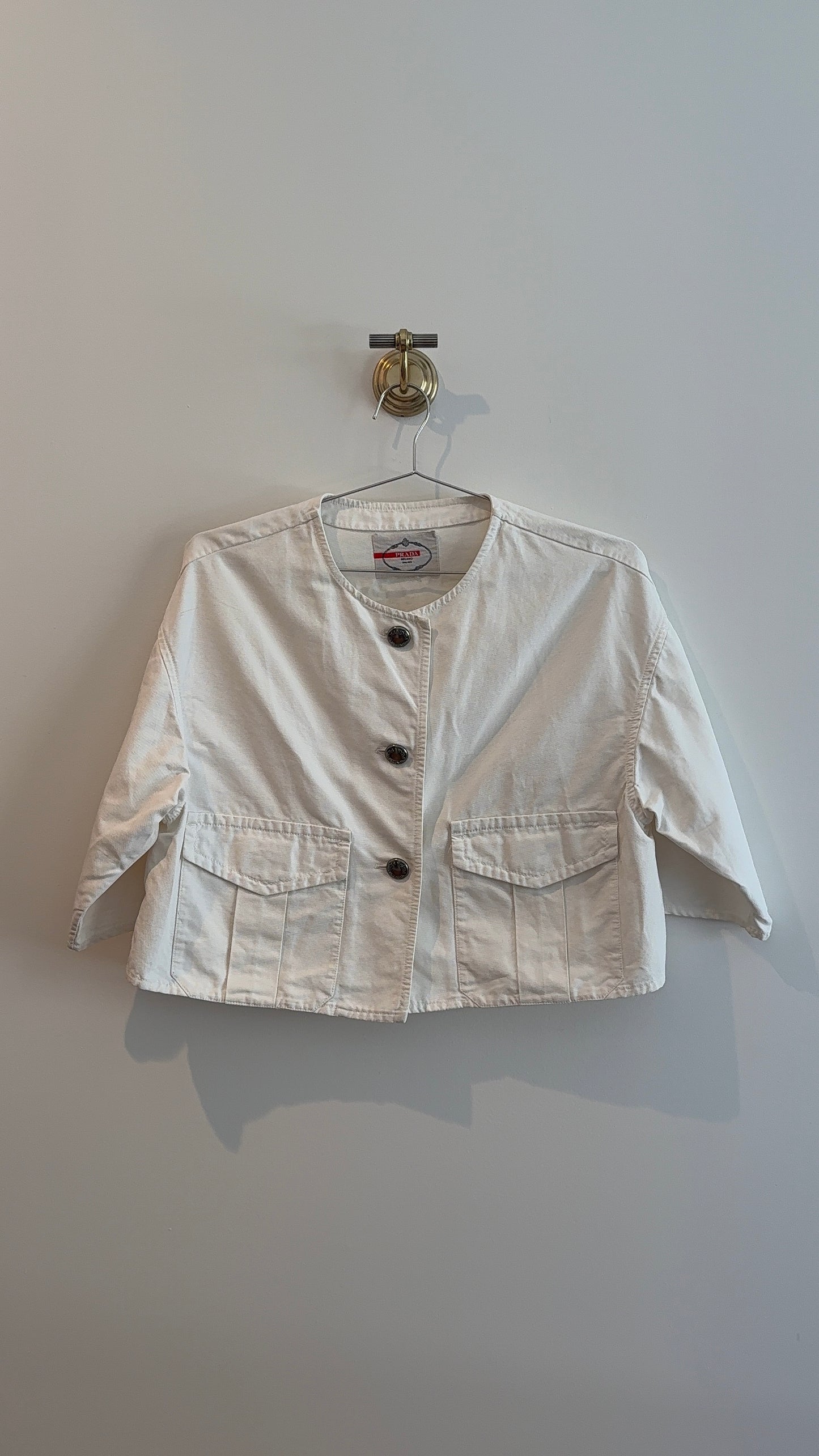 Prada Denim Bolero Jacket