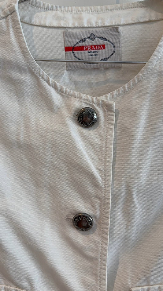 Prada Denim Bolero Jacket