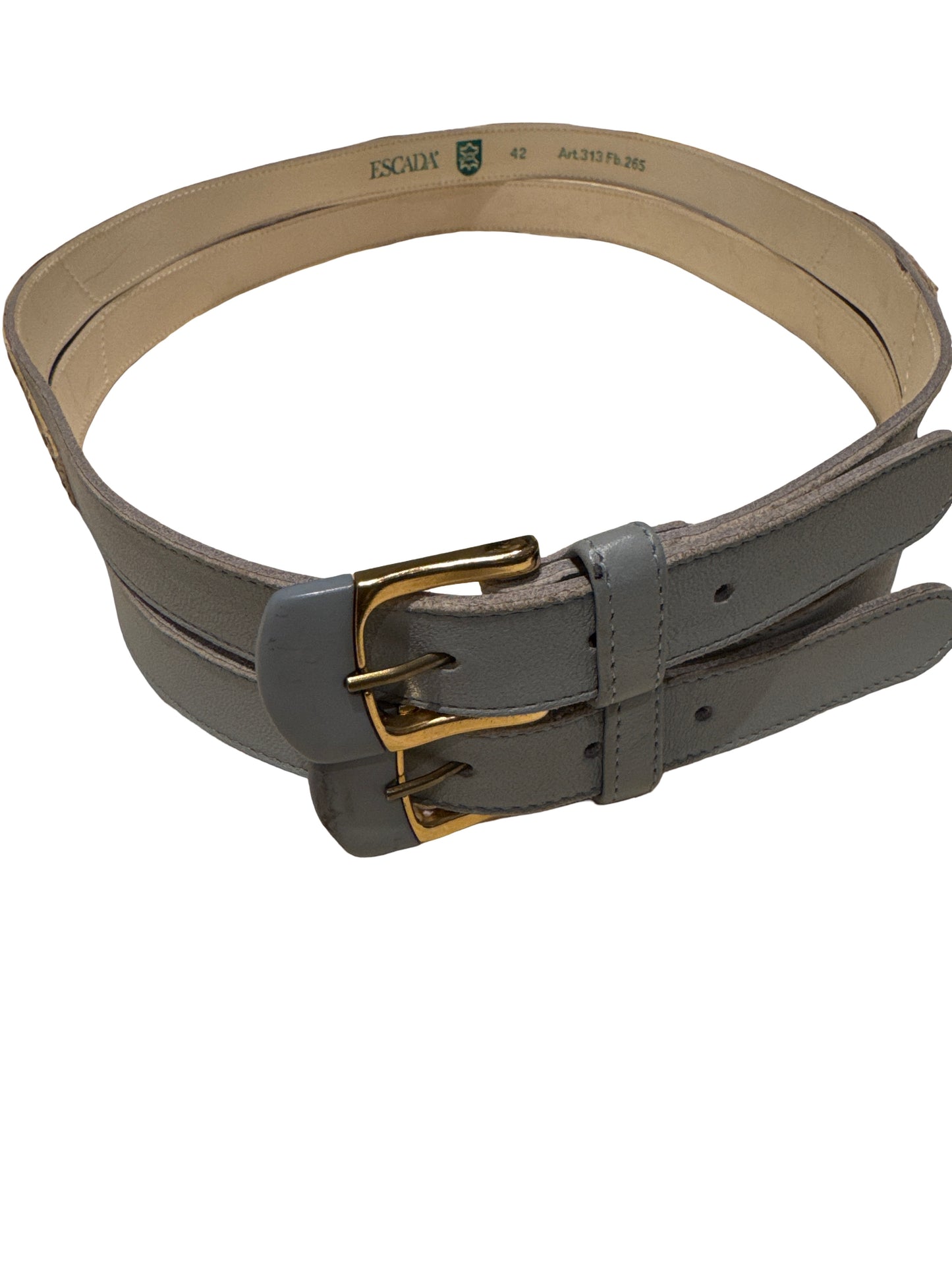 Escada Blue Double Belt