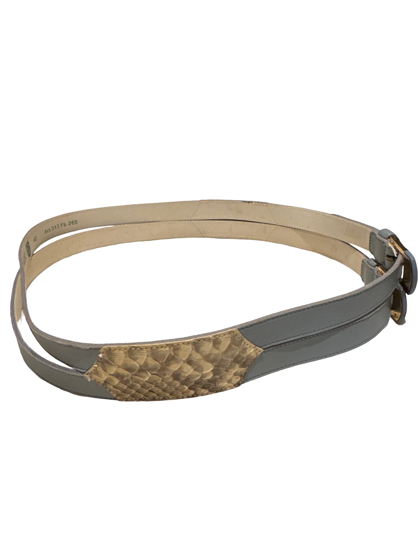 Escada Blue Double Belt