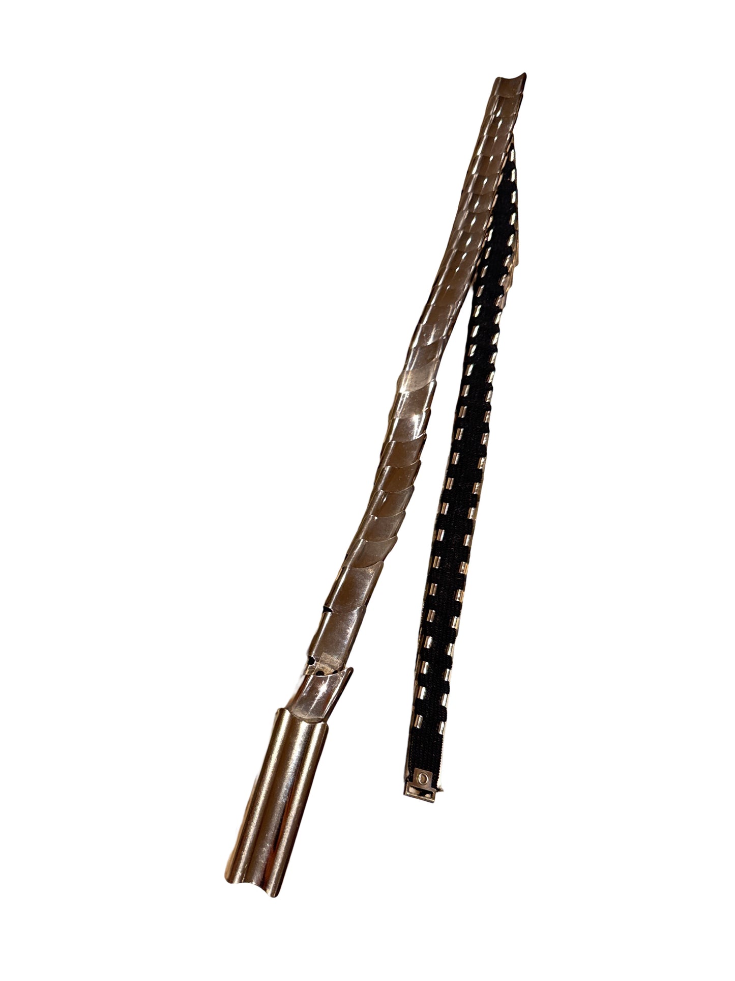 Silver Chain Stretch Belt