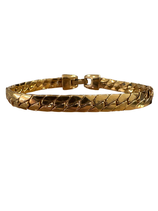 Napier Vintage Flat Chain Link Bracelet
